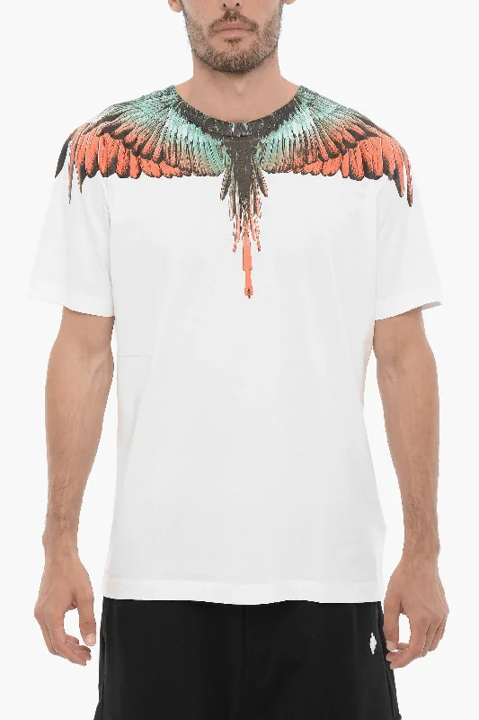 The Best Prices Marcelo Burlon Regular Fit ICON WINGS Crew-neck T-shirt