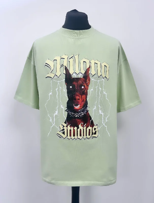 Weekend Savings Extravaganza Matcha Green Heavyweight Graphic T-shirt.