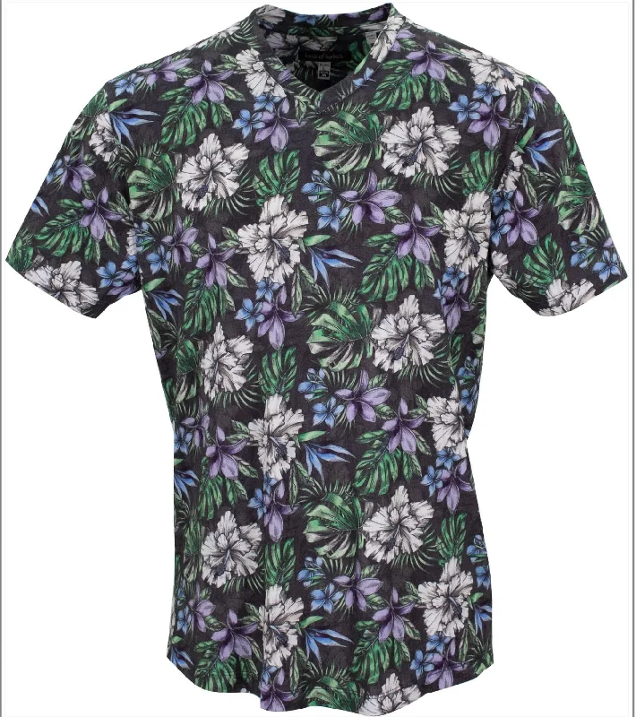 Lowest Rates Maze Colorful Shirt In Floral Black