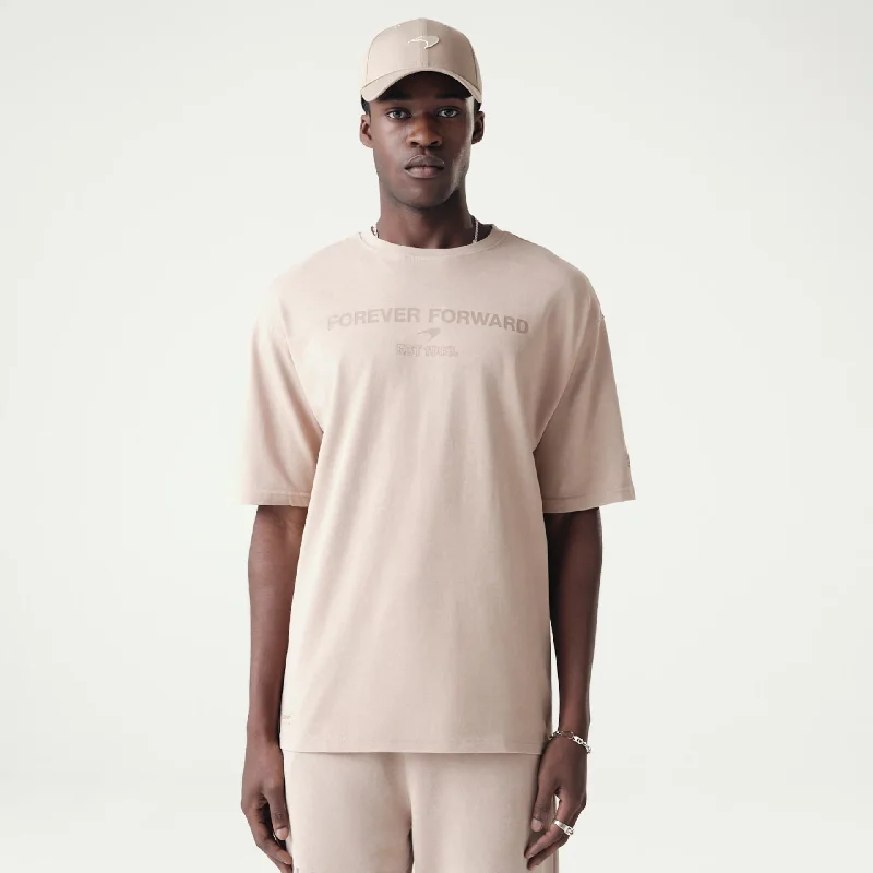 Sale Alert McLaren Racing Washed Pack Beige Oversized T-Shirt