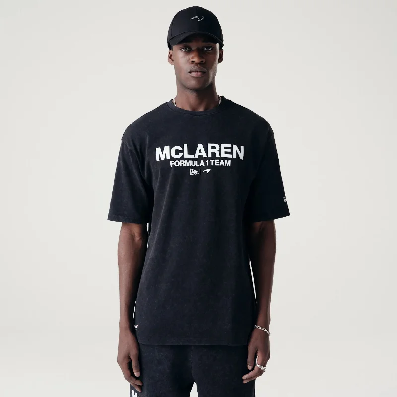 Shop Now McLaren Racing Washed Pack Black Oversized T-Shirt