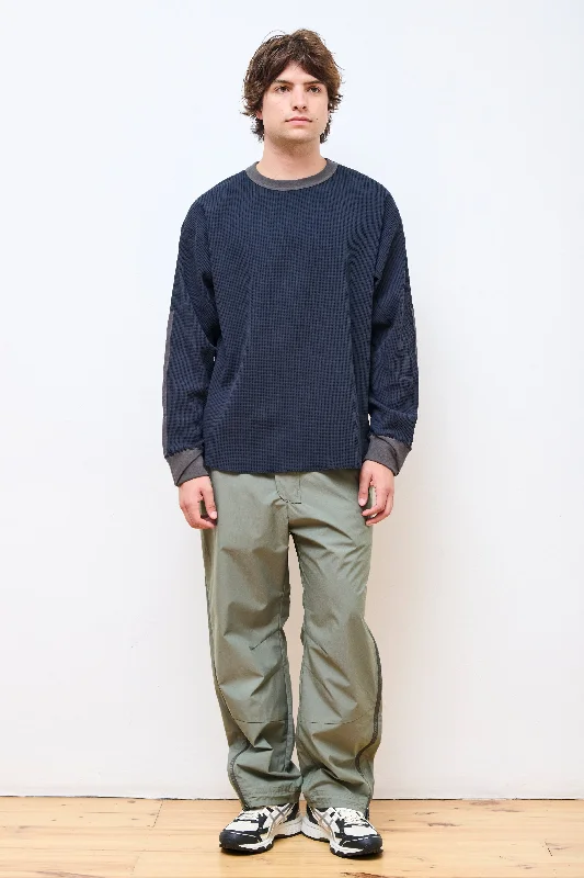 Today’s Special SOLOTEX Waffle L/S Tee Ash Blue