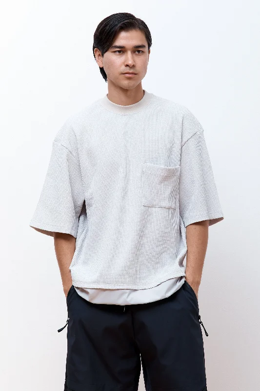 Cash Savings SOLOTEX Waffle S/S Tee Bone