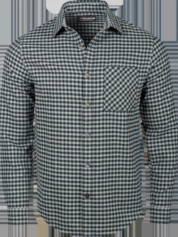 Reduced Price Men's Downtown Flannel Shirt In Crater Navy