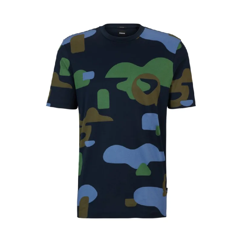 Discount Days Mercerized-cotton T-shirt with seasonal pattern
