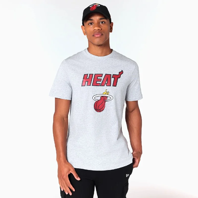 Now or Never Miami Heat NBA Grey T-Shirt