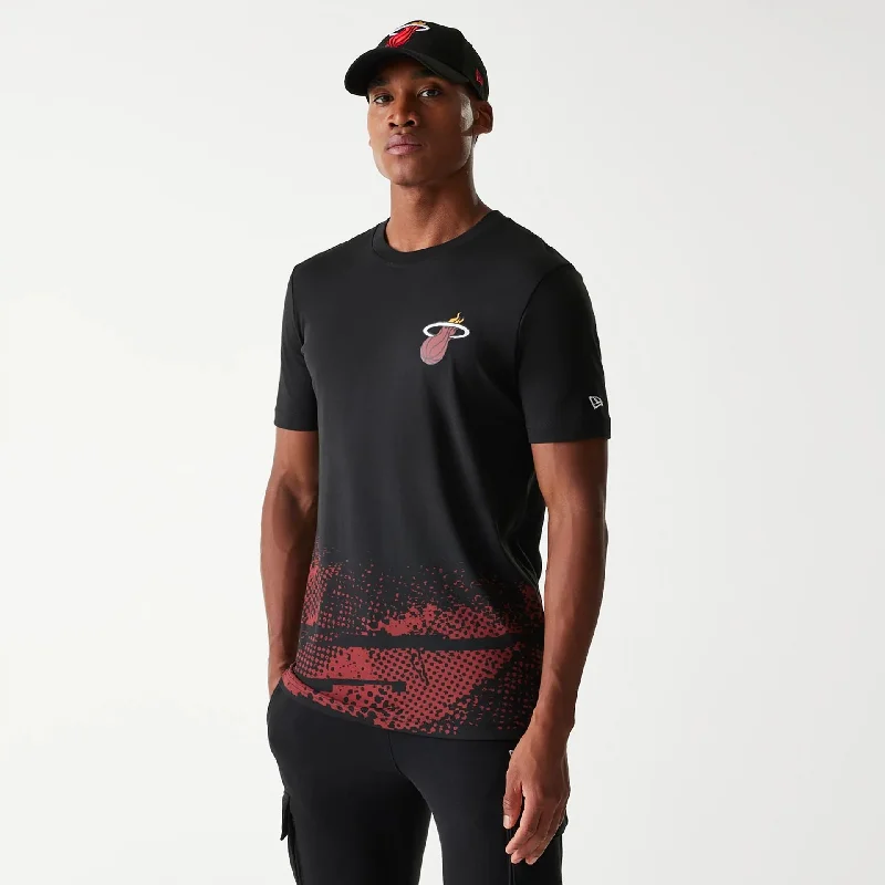 Weekend Deal Miami Heat NBA Tip Off Black T-Shirt