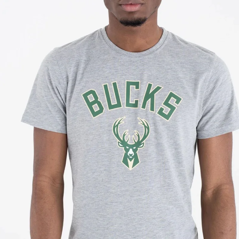 Loyalty Reward Milwaukee Bucks NBA Regular Grey T-Shirt