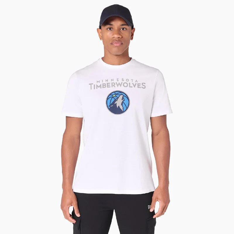 Final Clearance Minnesota Timberwolves NBA White T-Shirt