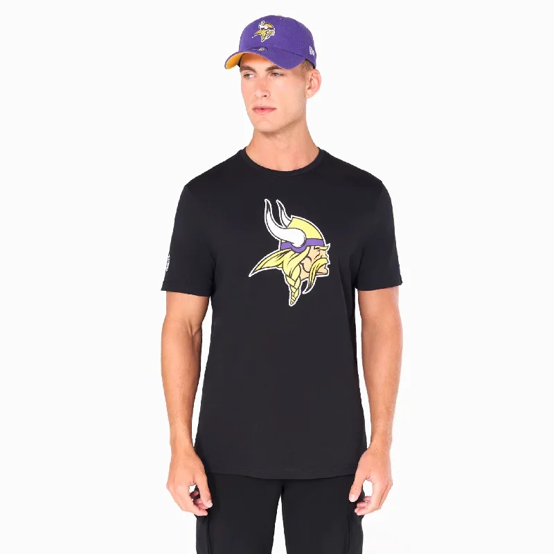 Special Discount Minnesota Vikings NFL Black T-Shirt