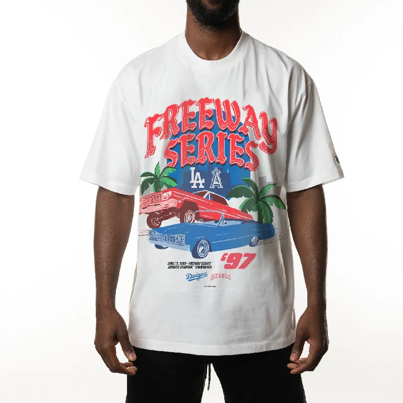 Unbeatable Prices MLB Multi Team Freeway Series White T-Shirt
