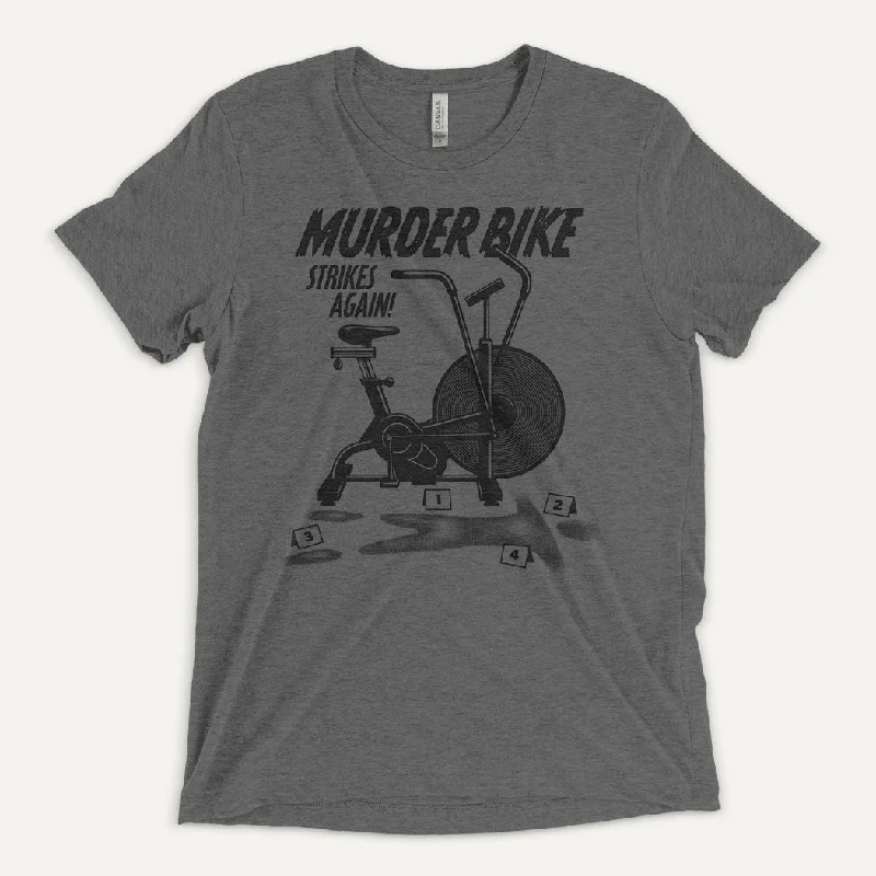 Big Discounts Murder Bike Strikes Again Men’s Triblend T-Shirt