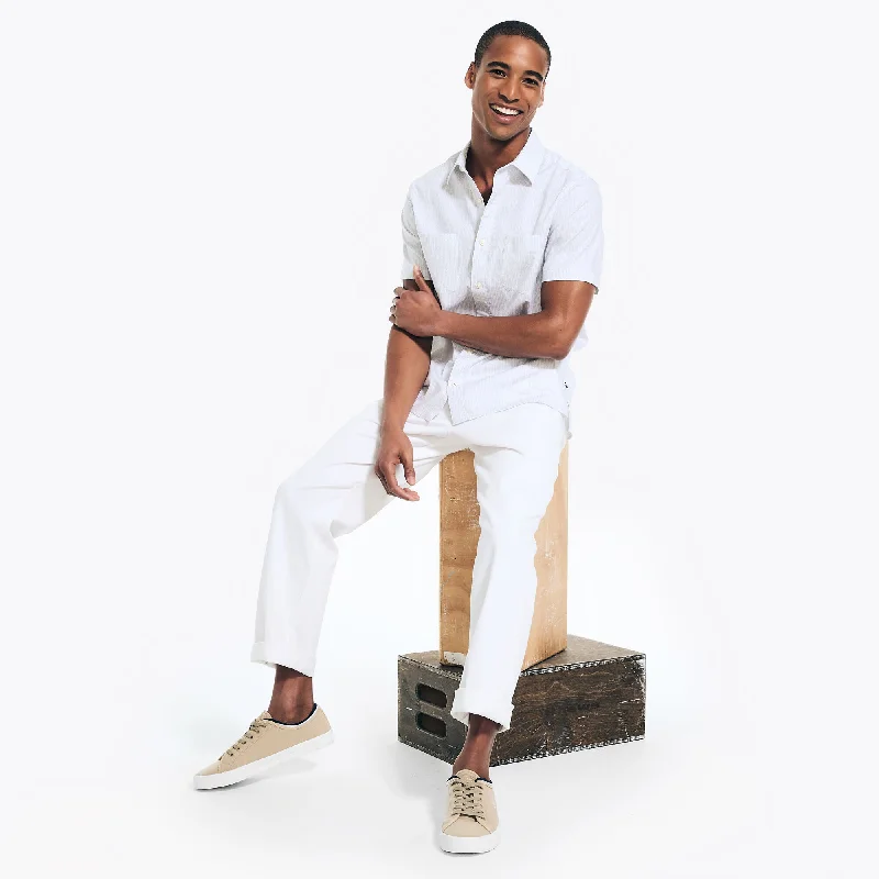 Weekend Discounts Worth Grabbing Nautica Mens Printed Short-Sleeve Shirt