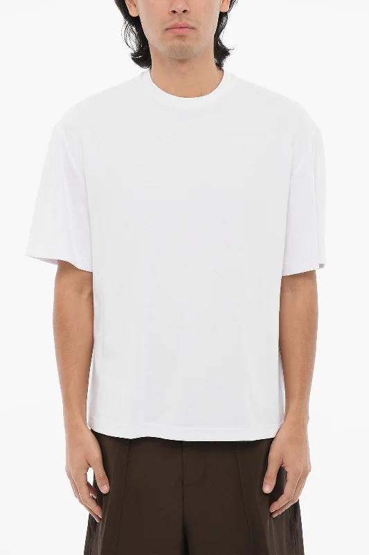 Friends and Family Sale Neil Barrett Dropped Shoulder Slim Fit BACK JOKECrew-neck T-shirt