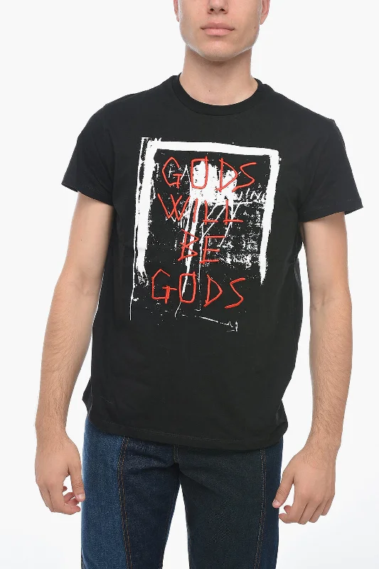 Early Bird Neil Barrett Printed Loose Fit Crew-neck T-shirt