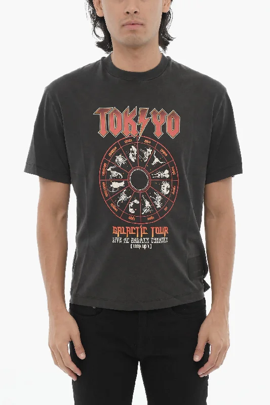 Deep Discounts Neil Barrett Printed TOKYO GALACTIC TOUR Crew-neck T-Shirt