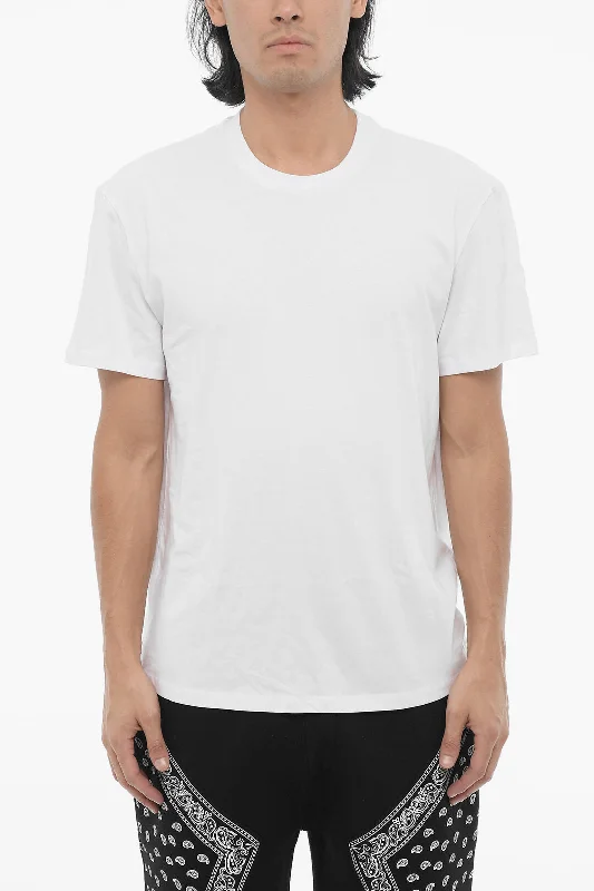 Big Savings Neil Barrett Set Of 2 Solid Color Crew-Neck T-Shirt