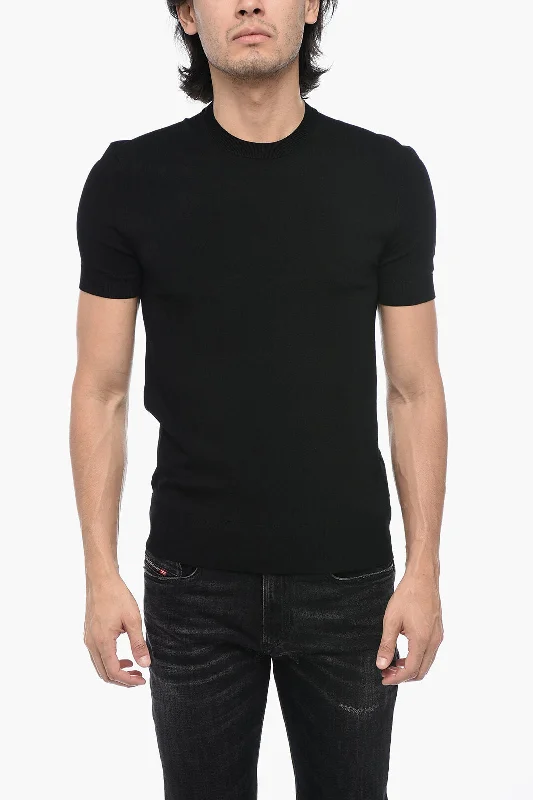 Value Deals Neil Barrett Slim Fit Solid Color Crew-Neck T-shirt