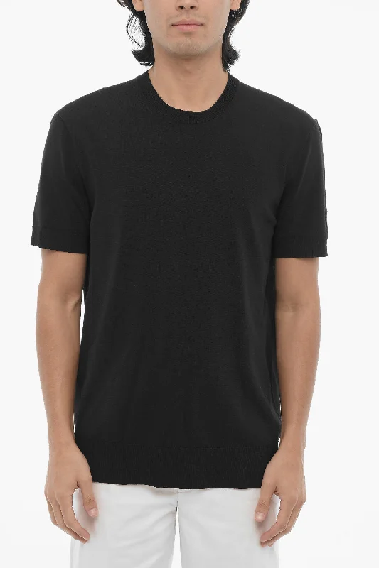 Super Bargain Neil Barrett Technical Fabric Slim Fit Crew-neck T-Shirt
