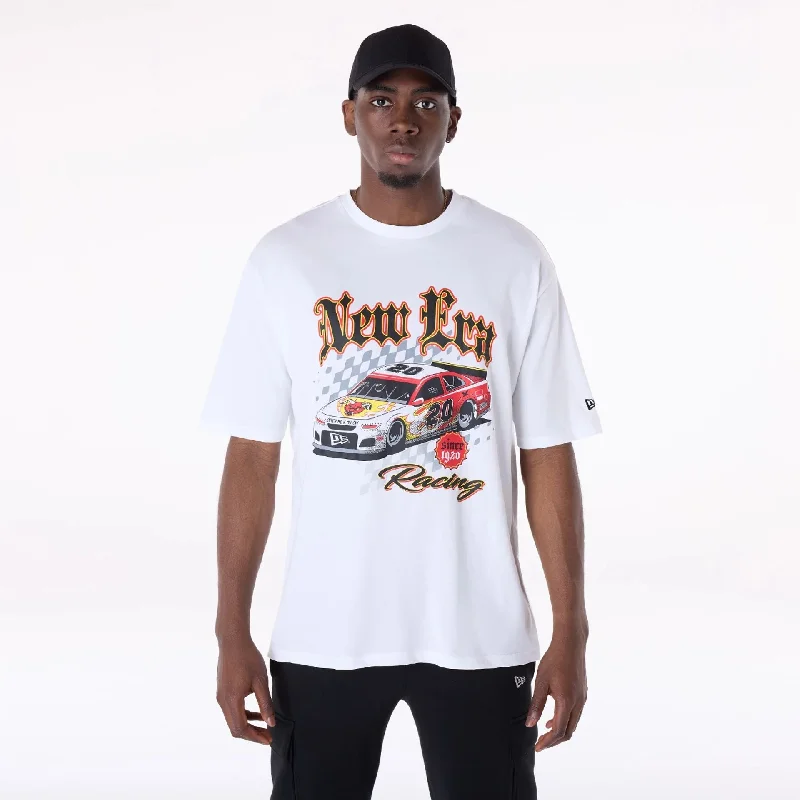 Weekend Bargains Galore New Era 1920 Racing White T-Shirt