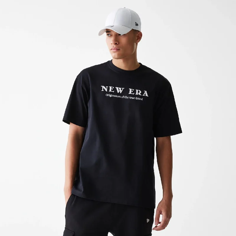 Must-Have Deals New Era Basic Black Oversized T-Shirt