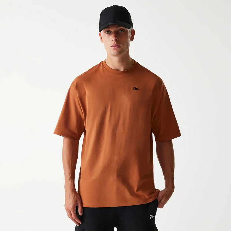 Flash Sale New Era Essential Brown Oversized T-Shirt