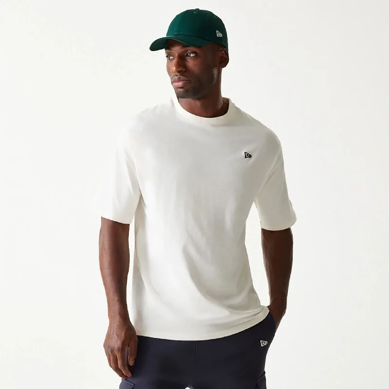Exclusive Deal New Era Essential Cream Oversized T-Shirt