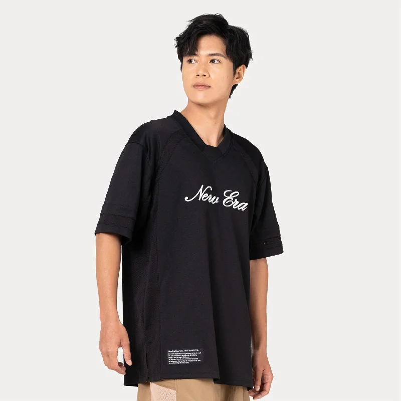 Super Bargain New Era Heritage Black Football Jersey