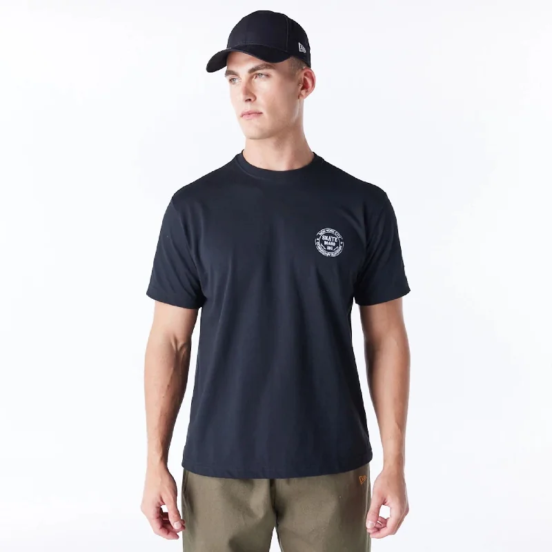 Bargain Alert New Era Korea Skateboard Black T-Shirt