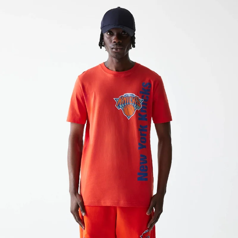 Blowout Sale New York Knicks NBA City Edition Orange T-Shirt