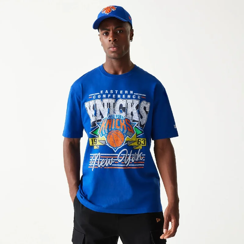 Best Bargains New York Knicks Sport Classic Blue T-Shirt