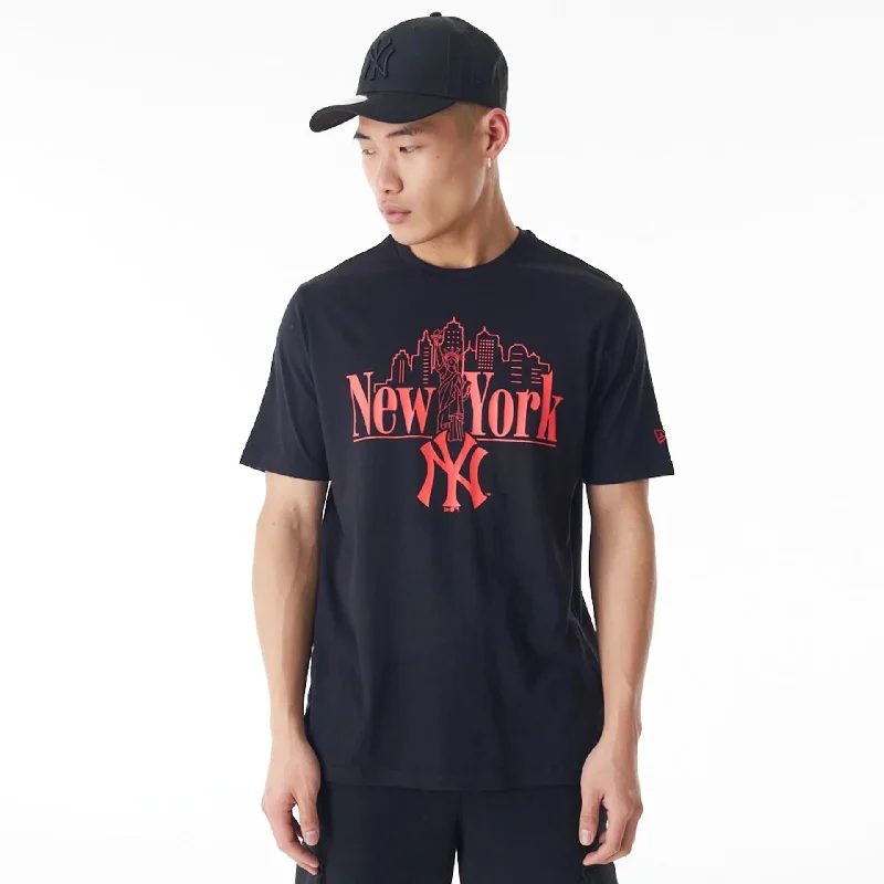 Super Savings New York Yankees MLB Graphic Black T-Shirt
