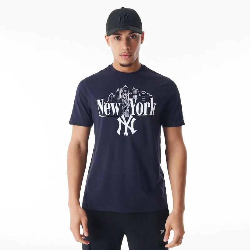 Time-Sensitive New York Yankees MLB Graphic Navy T-Shirt