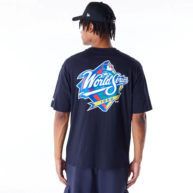 Buy Now New York Yankees MLB World Series Navy Oversized T-Shirt