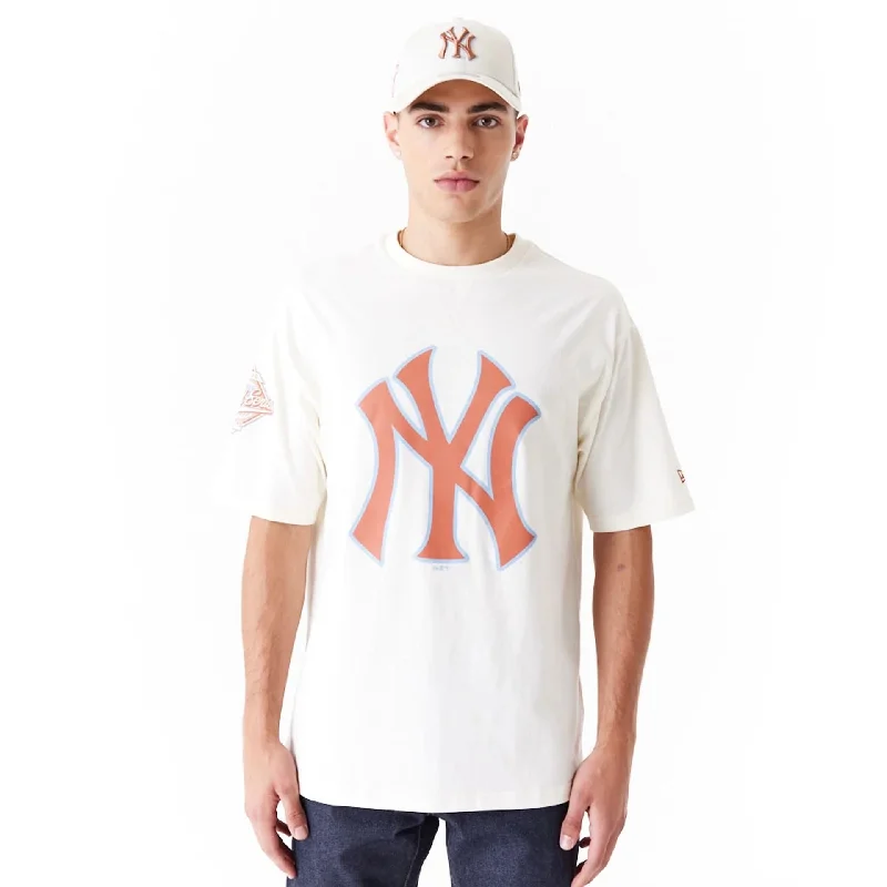 Daily Specials New York Yankees World Series White Oversized T-Shirt