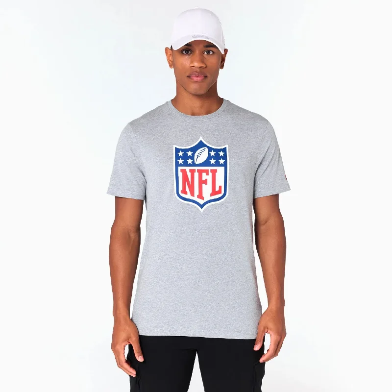Online Exclusive NFL Shield Logo NFL Grey T-Shirt