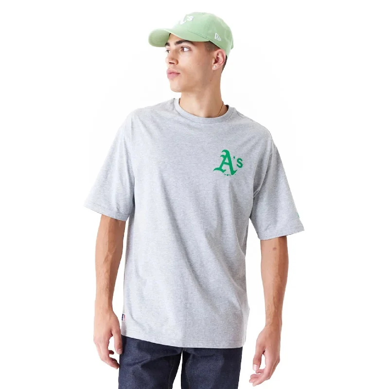Crazy Deals Oakland Athletics MLB World Series Grey Oversized T-Shirt