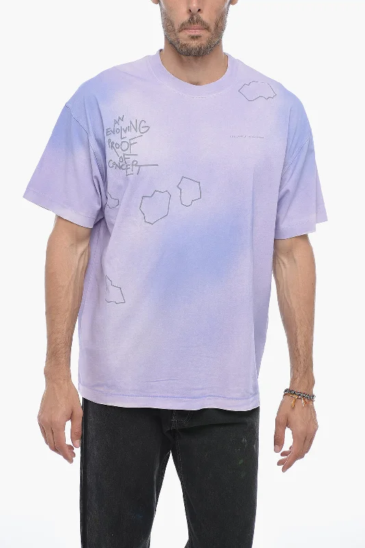 One-Day Only Objects IV Life Printed Faded Effect Crew-neck T-Shirt