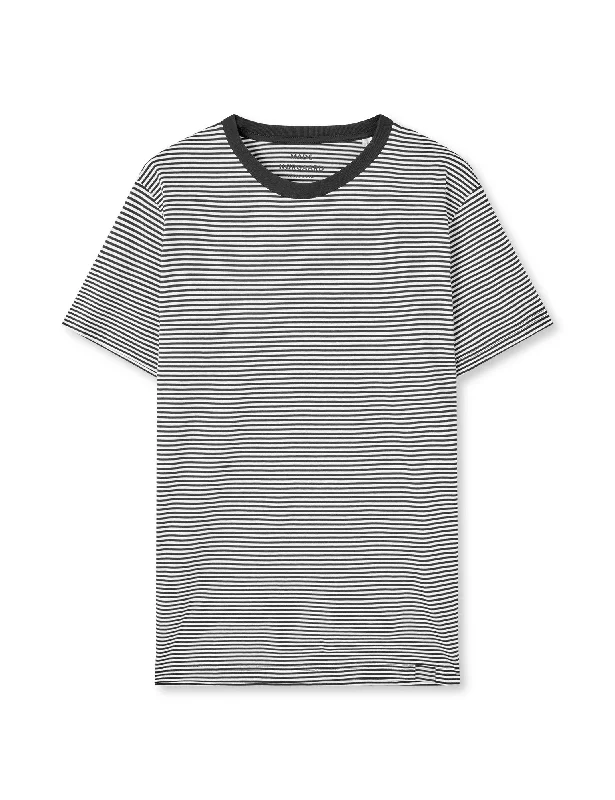 Limited Stock Organic Mini Thor Tee, Black/White