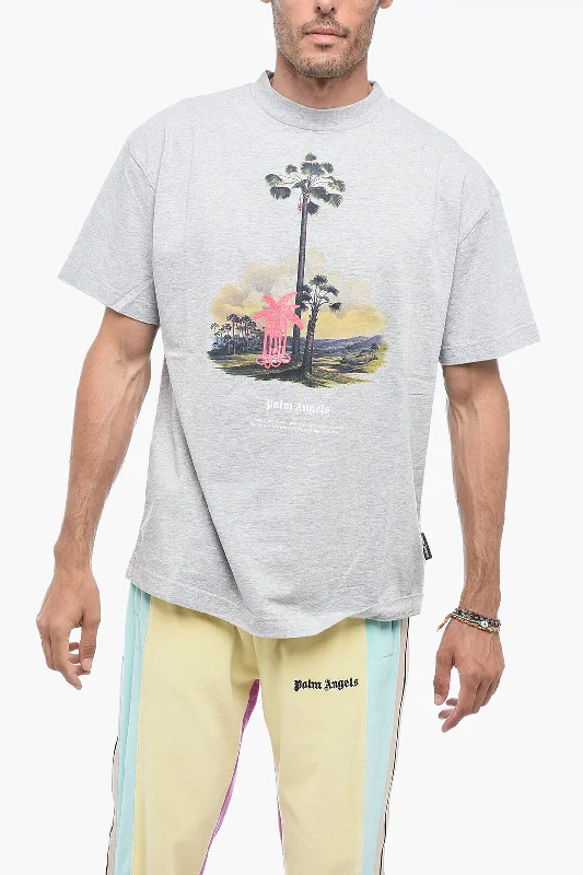 Midnight Madness Palm Angels DOUBY LOST IN AMAZONIA T-Shirt with Embossed Print