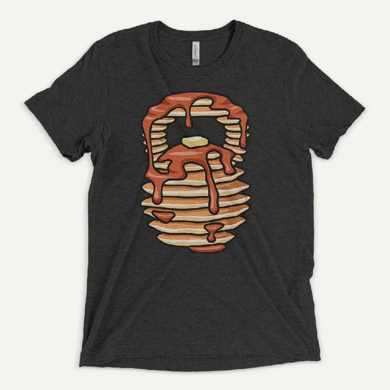 Fantastic Offers Pancakes Kettlebell Design Men’s Triblend T-Shirt