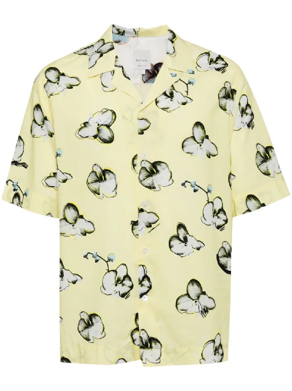 New Arrival Paul Smith Men's Shirts yellow