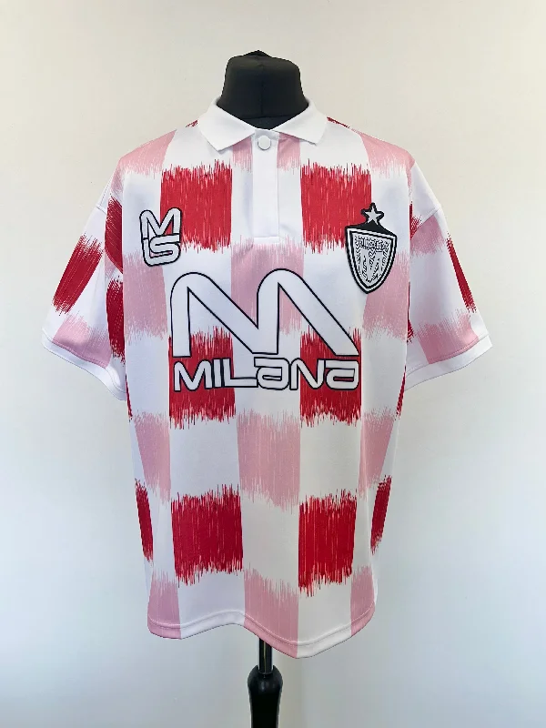 Discount Extravaganza Pink Red Sports Heavyweight Jersey.