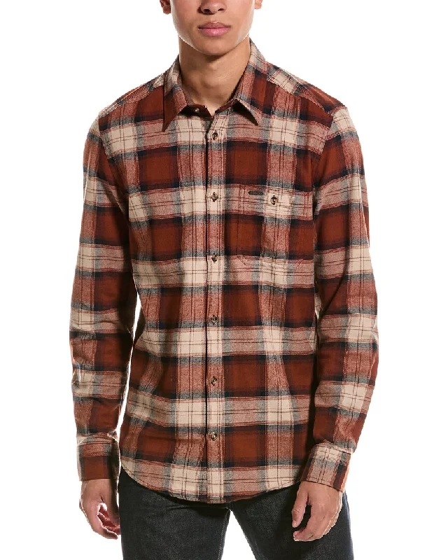 Cash Savings Point Zero Light Brush Flannel Shirt