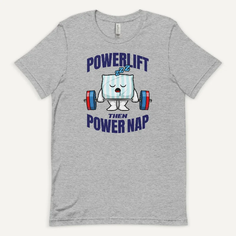 Buy Today Powerlift Then Power Nap Men’s Standard T-Shirt