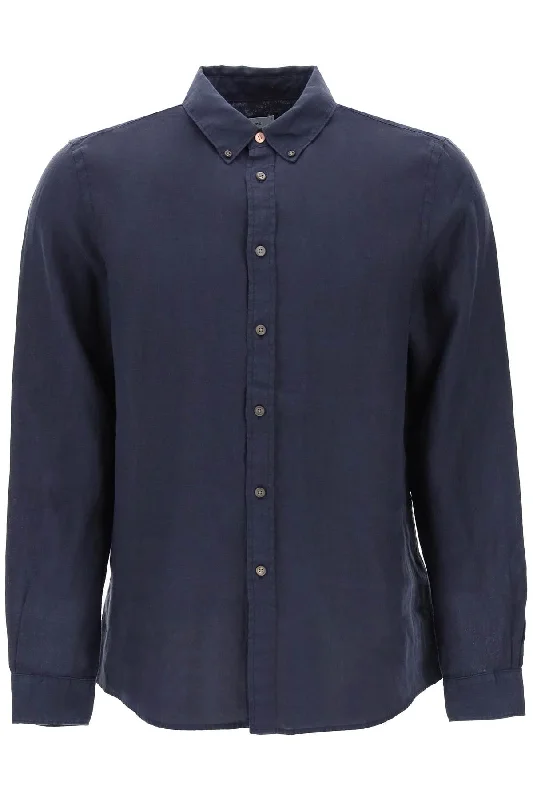 Your Weekend, Your Savings Ps Paul Smith Men's Linen Button-Down Shirt For