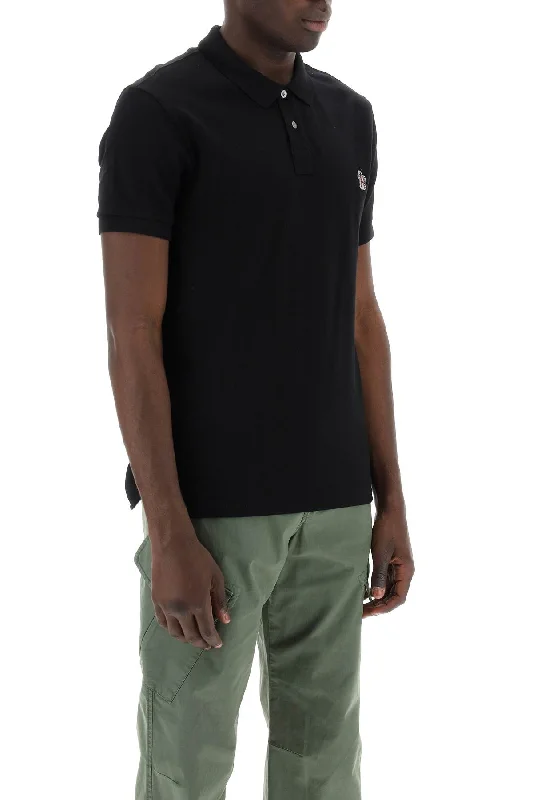 Overstock Clearance Ps Paul Smith Slim Fit Polo Shirt In Organic Cotton