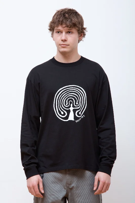 Mega Sale Kern LS Shirt Golgotha Black