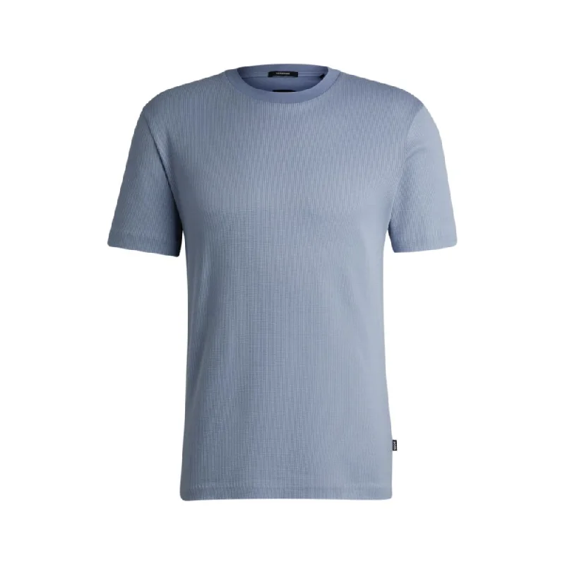 Midnight Madness Regular-fit T-shirt in structured cotton