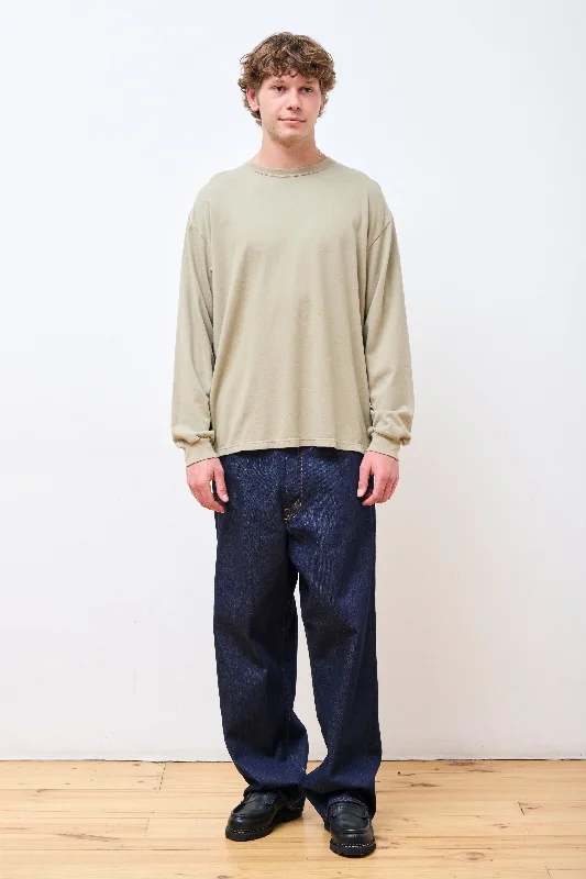 Early Access Relax Fit Long Sleeve T-Shirt Olive Drab